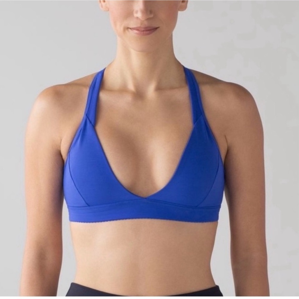 Lululemon Purple Blue All Day Breeze Sports Bra